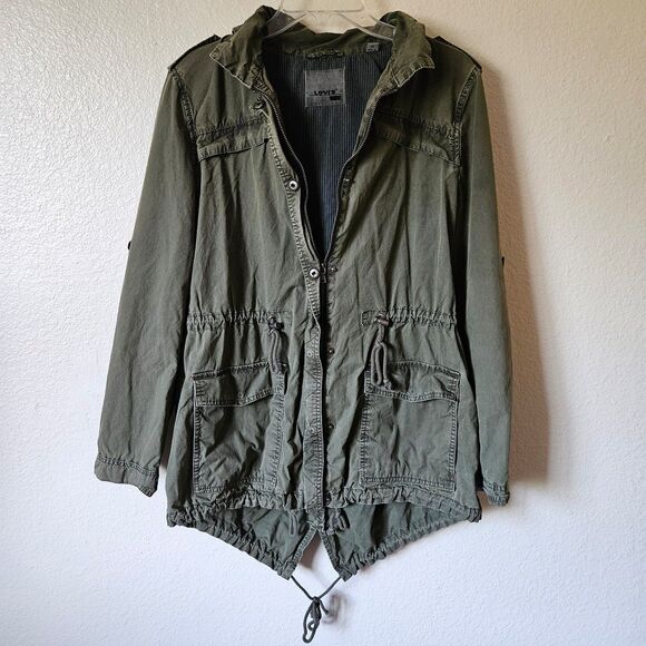 Levi's Green Utility Jacket - Picture 1 of 8